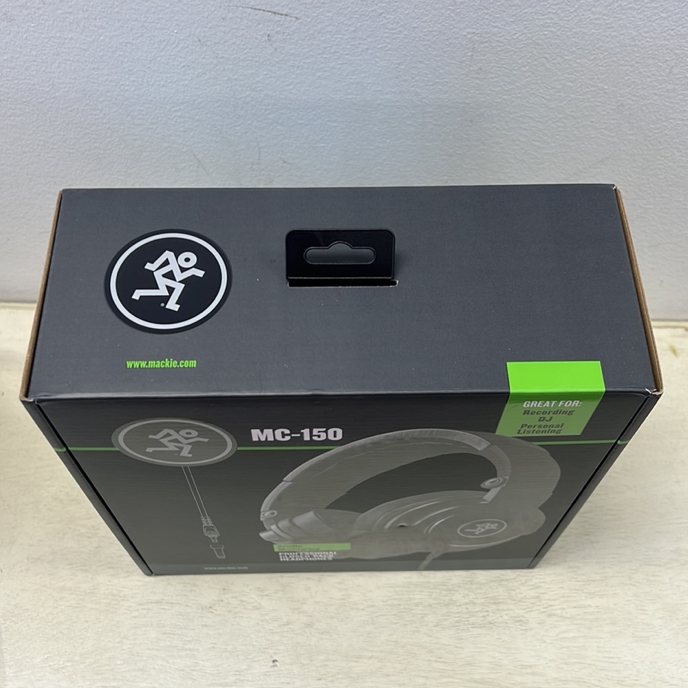 NIB/SEALED - Mackie MC-150 Professional Closed-Back Headphones, Black - Picture 5 of 10
